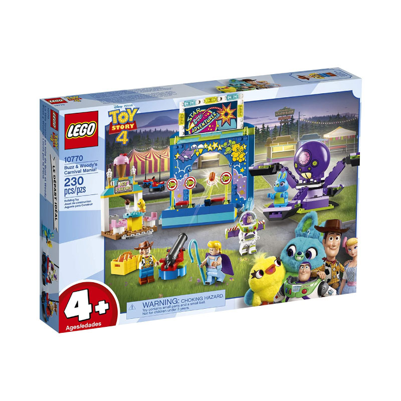 Lego Disney Pixar’s Toy Story 4 10770 Buzz Lightyear & Woody’s Carnival Mania