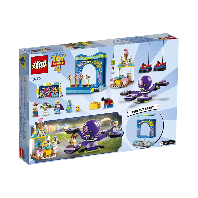 Lego Disney Pixar’s Toy Story 4 10770 Buzz Lightyear & Woody’s Carnival Mania