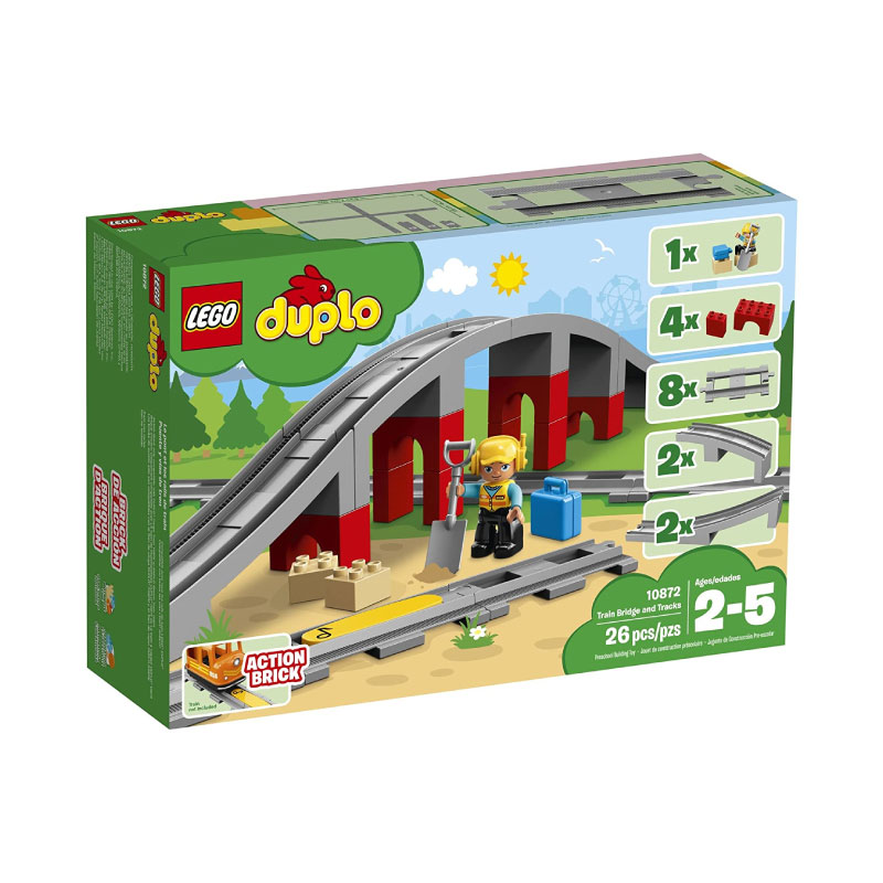 Lego DUPLO 10872 Train Bridge and Tracks