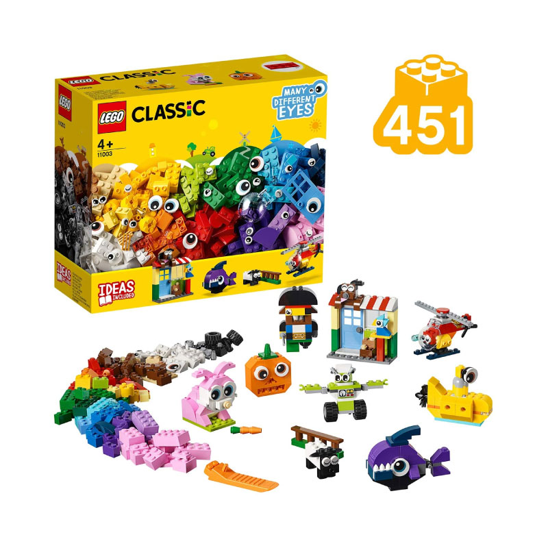 Lego Classic  11003 Bricks and Eyes with Wheels