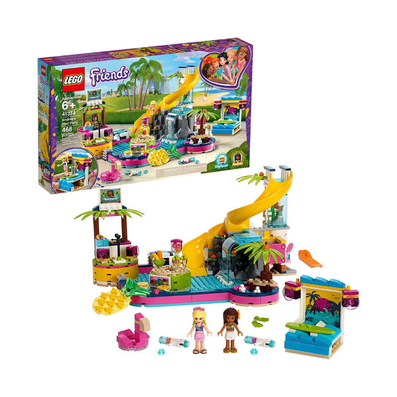 Lego Friends 41374 Andrea's Pool Party 1