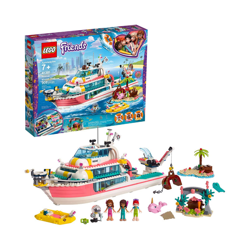 Lego Friends 41381 Rescue Mission Boat Lego Friends 41381 Rescue Mission Boat