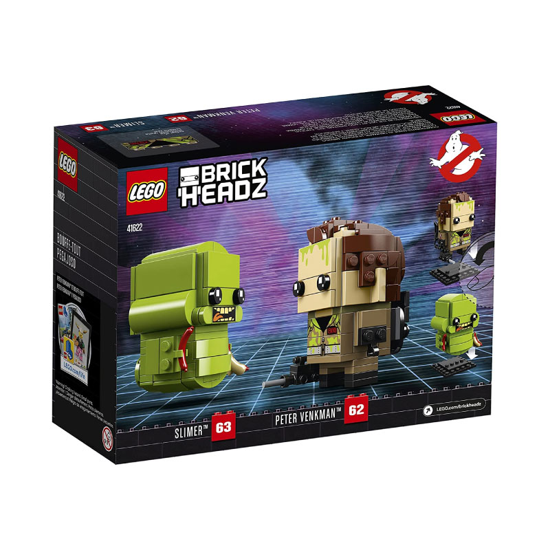 Lego BrickHeadz 41622 Peter Venkman & Slimer