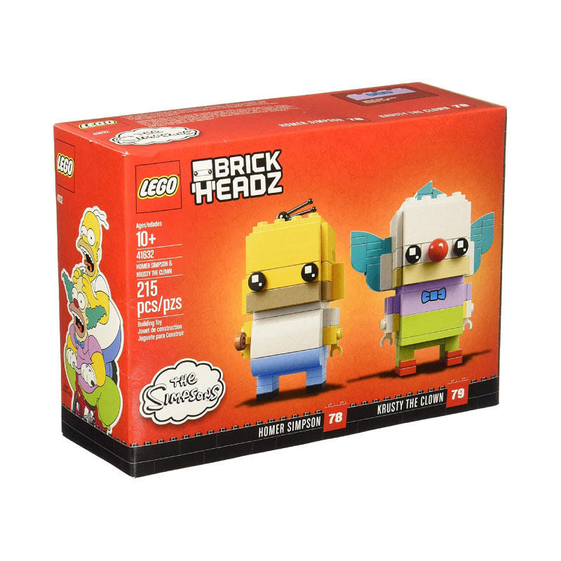 Lego BrickHeadz 41632 Homer Simpson & Krusty The Clown