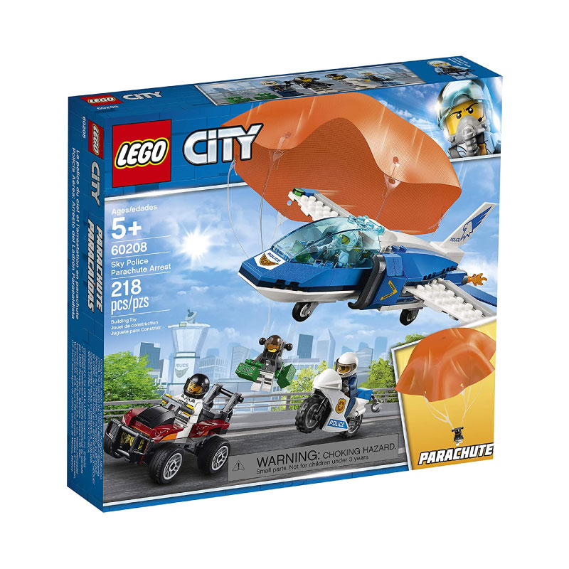 Lego City 60208 Sky Police Parachute Arrest