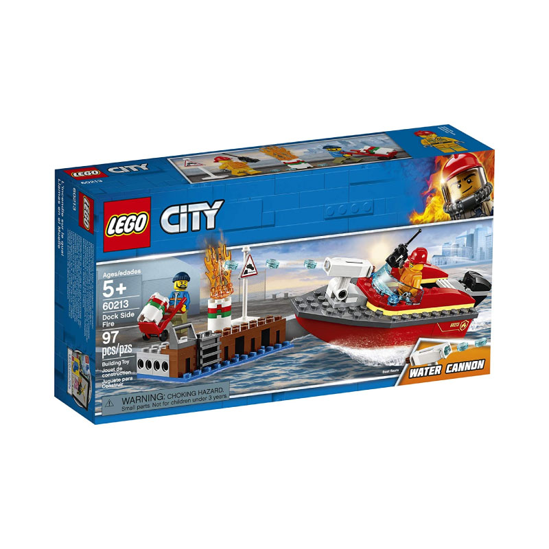 Lego City 60213 Dock Side Fire