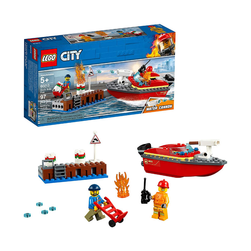Lego City 60213 Dock Side Fire