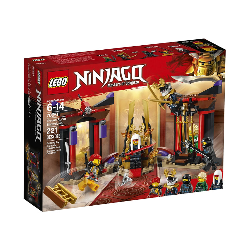 Lego Ninjago 70651 Masters of Spinjitzu: Throne Room Showdown