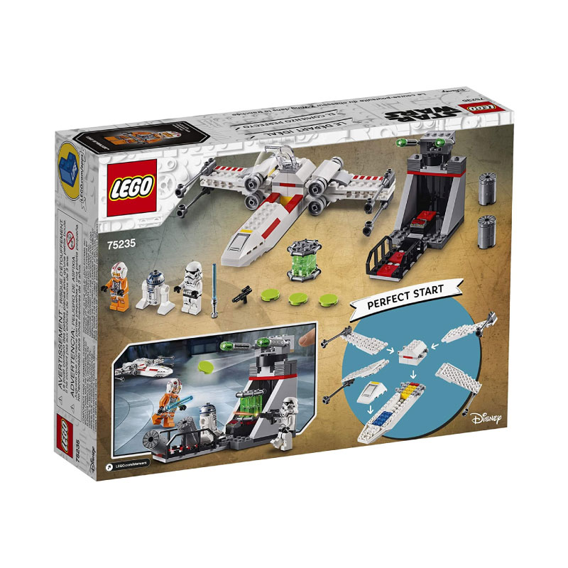 Lego Star Wars 75235 X-Wing Starfighter Trench Run