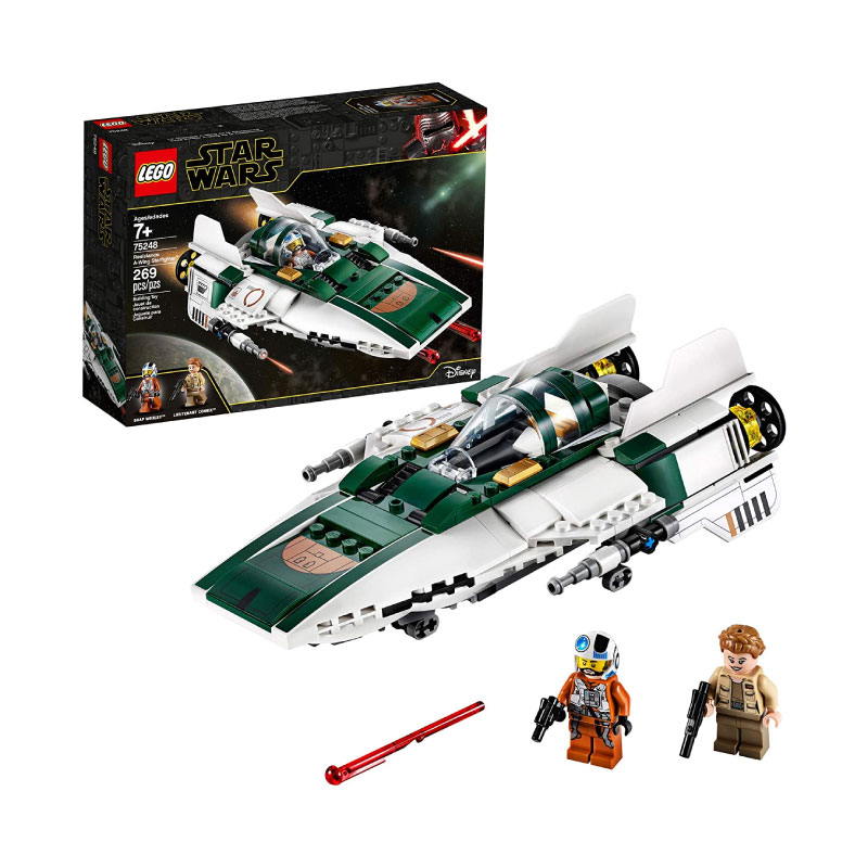 Lego Star Wars: The Rise of Skywalker 75248 Resistance A Wing Starfighter 1