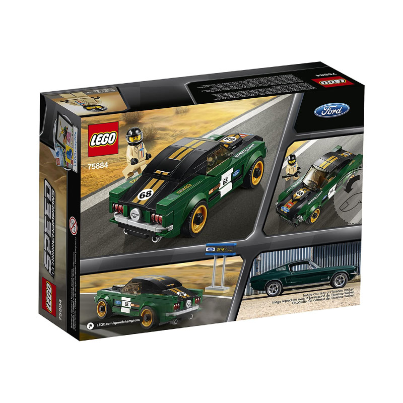Lego Speed Champions 75884 Ford Mustang Fastback 1968