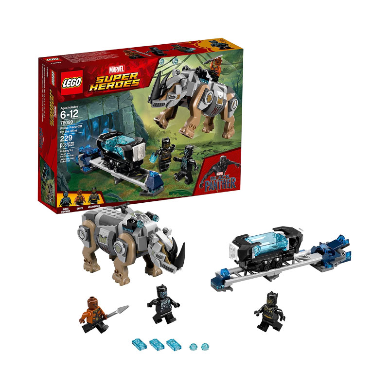 Lego Super Heroes 76099 Rhino Face-Off by the Mine