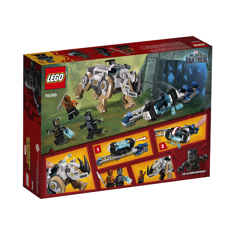 Lego Super Heroes 76099 Rhino Face-Off by the Mine