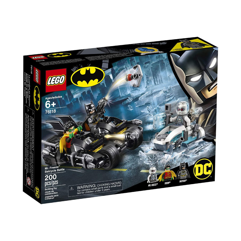 Lego DC Batman 76118 Mr. Freeze Batcycle Battle