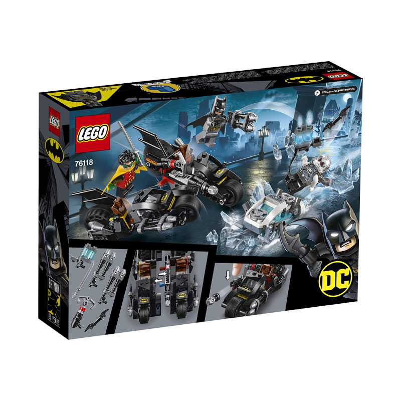 Lego DC Batman 76118 Mr. Freeze Batcycle Battle
