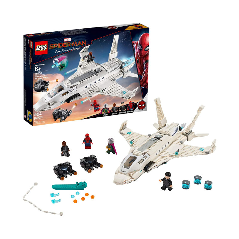 Lego Marvel Spider-Man Far From Home 76130 Stark Jet and the Drone Attack