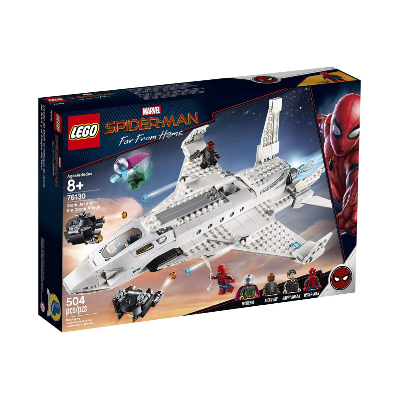 Lego Marvel Spider-Man Far From Home 76130 Stark Jet and the Drone Attack