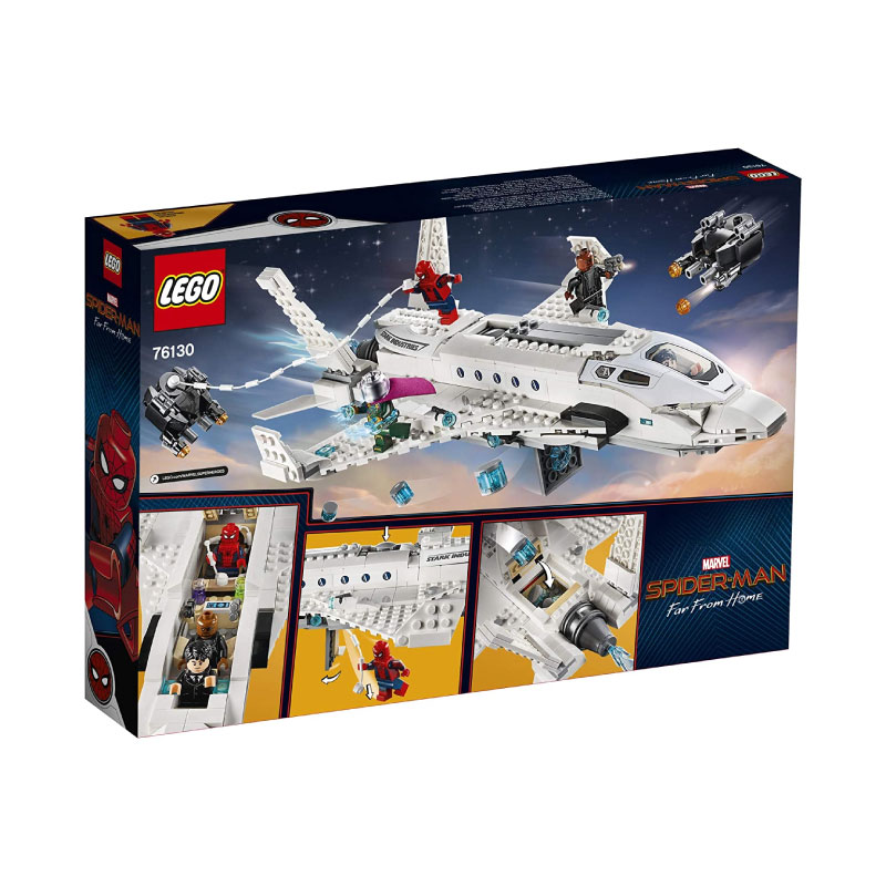 Lego Marvel Spider-Man Far From Home 76130 Stark Jet and the Drone Attack