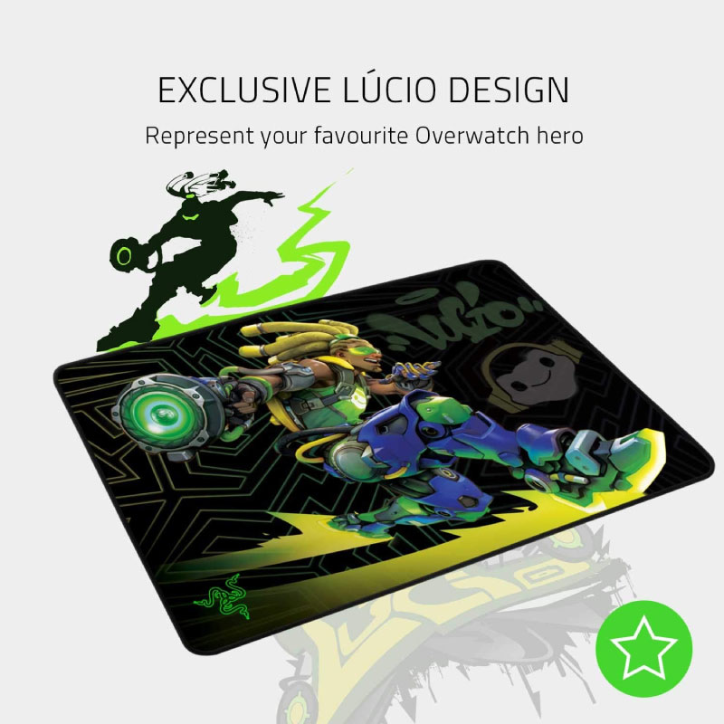 แผ่นรองเมาส์ Razer Goliathus Speed Overwatch Lucio Edition 4