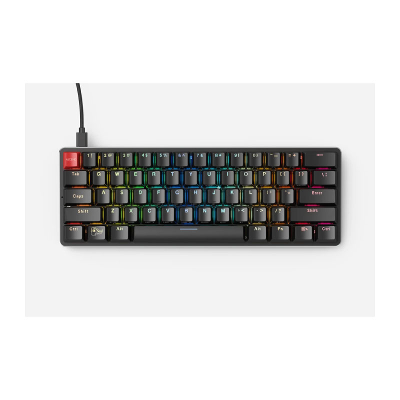 คีย์บอร์ด Glorious GMMK Prebuilt Compact Mechanical Keyboard คีย์บอร์ด Glorious GMMK Prebuilt Compact Mechanical Keyboard