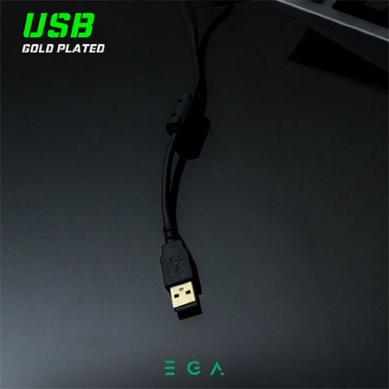 คีย์บอร์ด EGA K1 Mechanical Keyboard Blue Sw