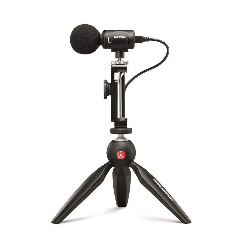 ไมโครโฟน Shure MV88+ Video Kit with Digital Stereo Condenser Microphone ไมโครโฟน Shure MV88+ Video Kit with Digital Stereo Condenser Microphone