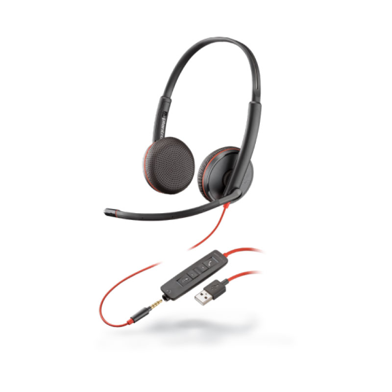 หูฟัง Plantronics Blackwire 3200 Headphone หูฟัง Plantronics Blackwire 3200 Headphone