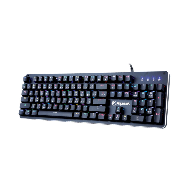 คีย์บอร์ด Razeak RK-X08 Keyboard คีย์บอร์ด Razeak RK-X08 Keyboard