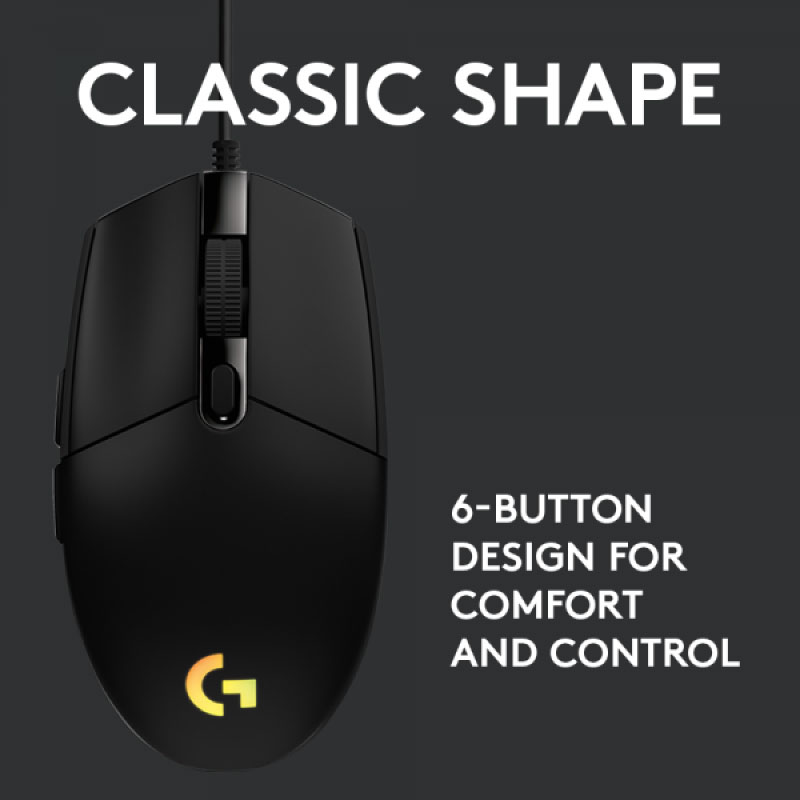 Logitech G102 LIGHTSYNC เมาส์หลักร้อย อัพสกิลเพลย์หลักล้าน