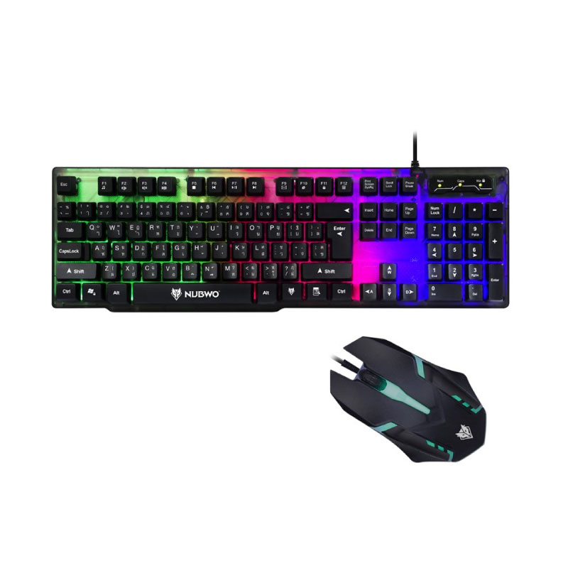 ชุดเล่นเกม Nubwo NKM-300 Bundle Set ชุดเล่นเกม Nubwo NKM-300 Bundle Set