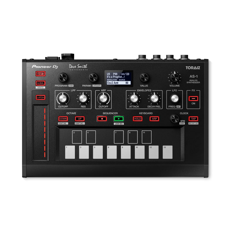 Pioneer DJ TORAIZ AS-1 Monophonic Analog Synthesizer Pioneer DJ TORAIZ AS-1 Monophonic Analog Synthesizer