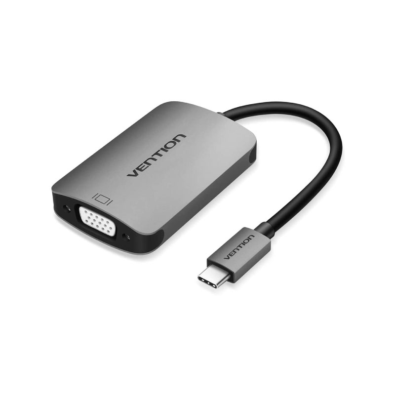 สายแปลง Vention Type-C To HDMI/VGA Converter สายแปลง Vention Type-C To HDMI/VGA Converter