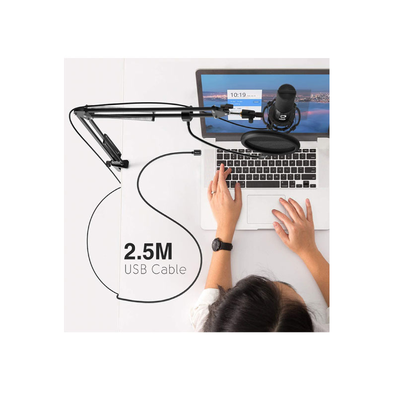 ชุดไมโครโฟน Fifine T669 USB Microphone