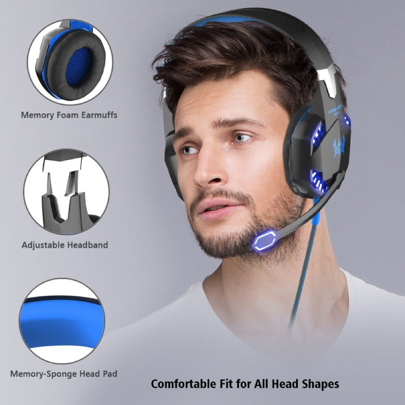 หูฟัง Kotion EACH G2000 Gaming Headphone Blue