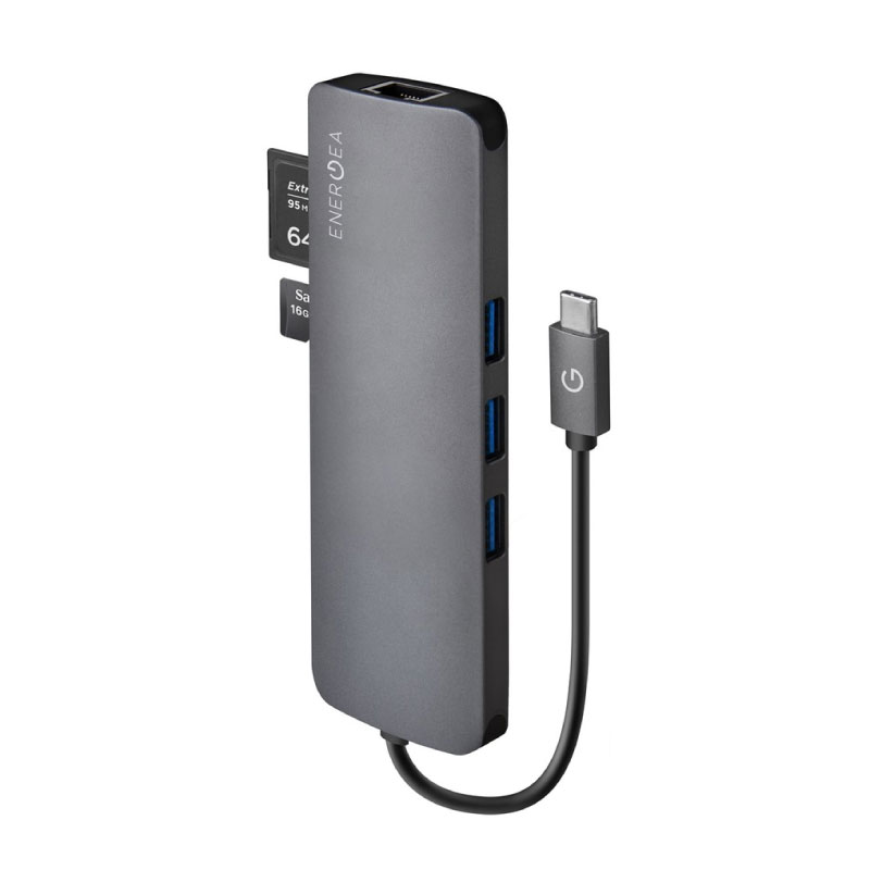 Energea AluHub C Charger Aluminium 3.1 USB-C All-in-1 Energea AluHub C Charger Aluminium 3.1 USB-C All-in-1