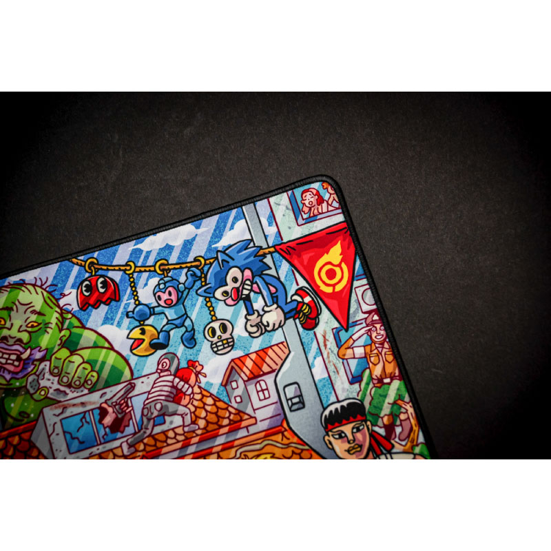 แผ่นรองเมาส์ Loga X PUCK XXL Mousepad