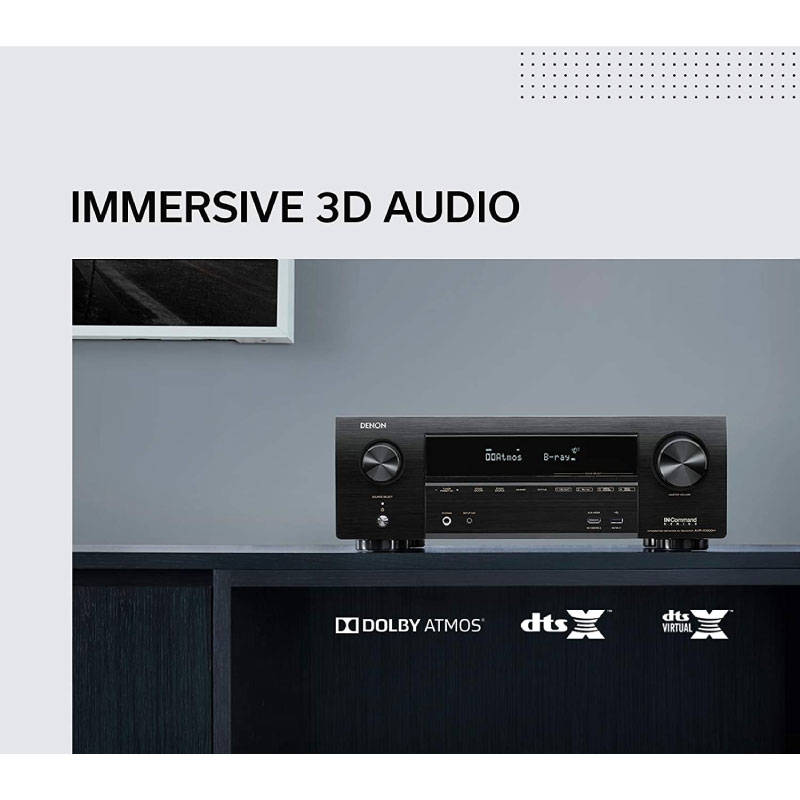 Denon AVR-X1600H 4K UHD AV Receiver 4