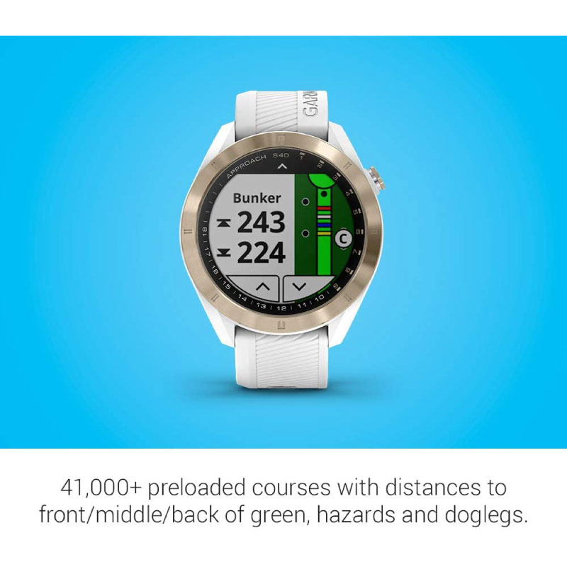 S40 Gps Garmin S40 Blanche Garmin Approach S40 Smart Watch