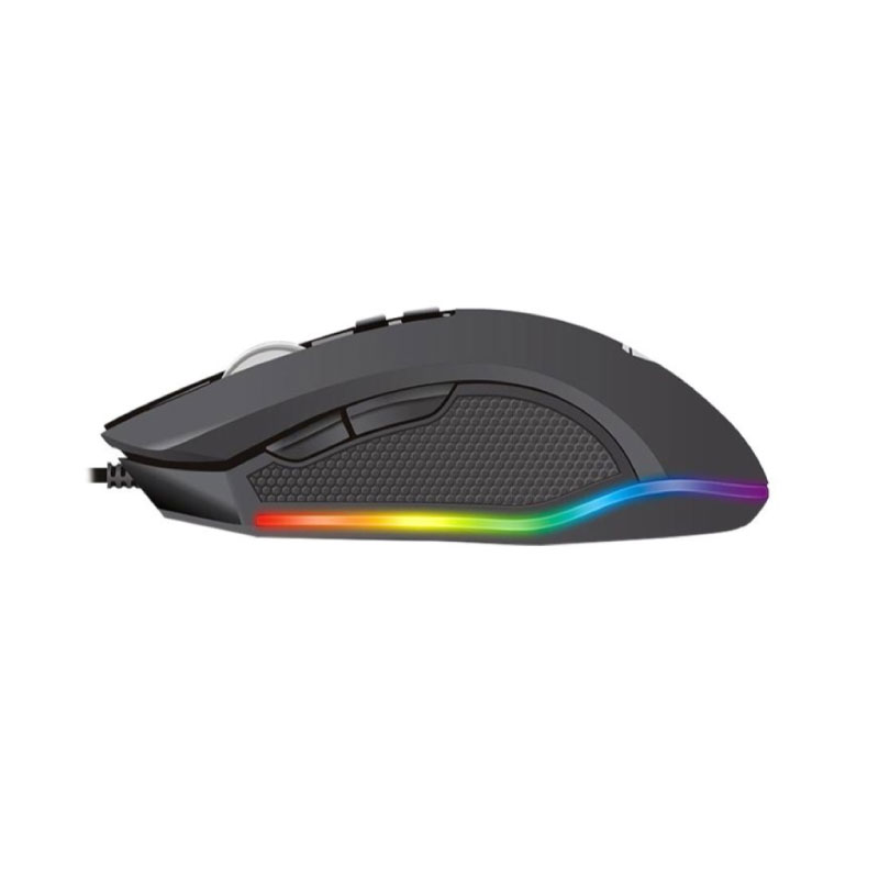 เมาส์ Fantech X5s Zeus Optical Macro RGB Gaming Mouse 4