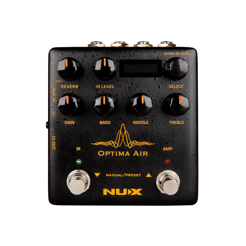 Nux NAI-5 Acoustic Guitar Effect Optima Air Nux NAI-5 Acoustic Guitar Effect Optima Air