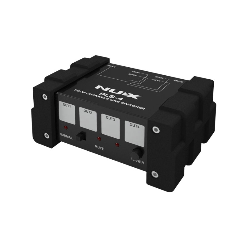 Nux PLS-4 Four-Channel Line Switcher Nux PLS-4 Four-Channel Line Switcher