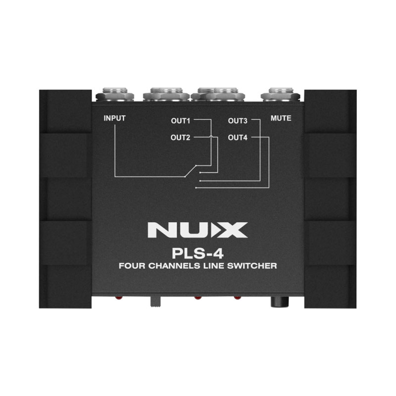 Nux PLS-4 Four-Channel Line Switcher