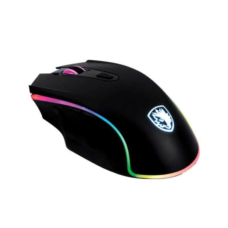 เมาส์ Sades Scythe 7D RGB Gaming Mouse 1