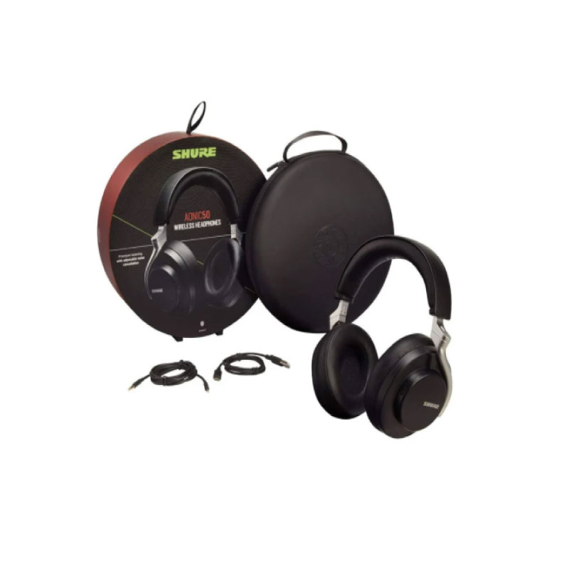 หูฟังไร้สาย Shure Aonic 50 Over-Ear Wireless Headphone Black