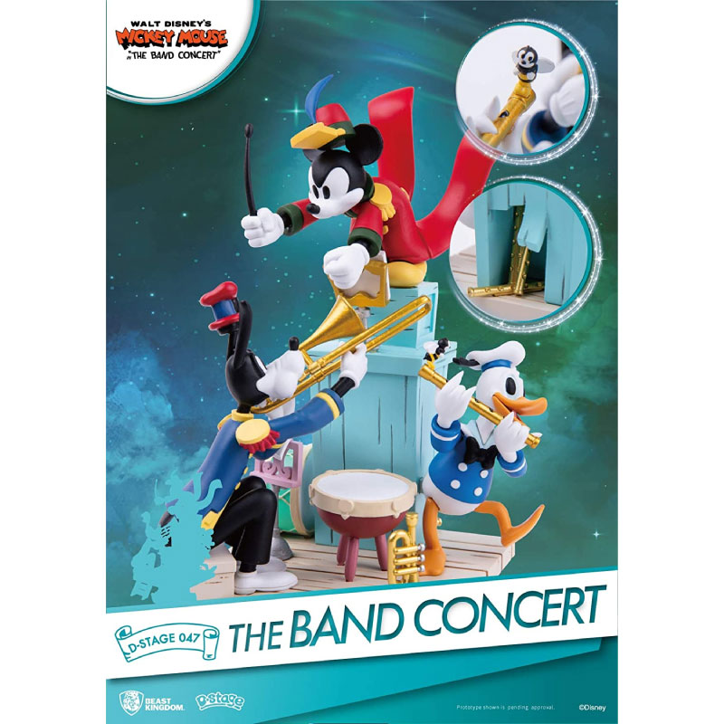 Beast Kingdom D-Select Mickey Mouse The Band Concert DS047 2