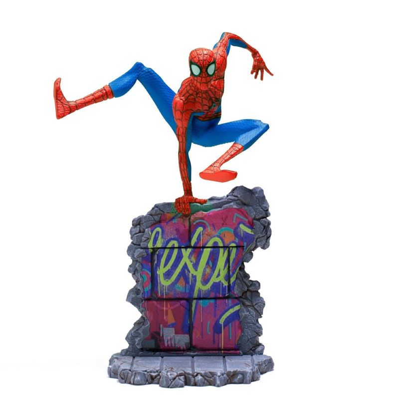 Iron Studios Peter B Parker: Spider Man Into The Spider Verse BDS 1/10 Scale (Deluxe) 1