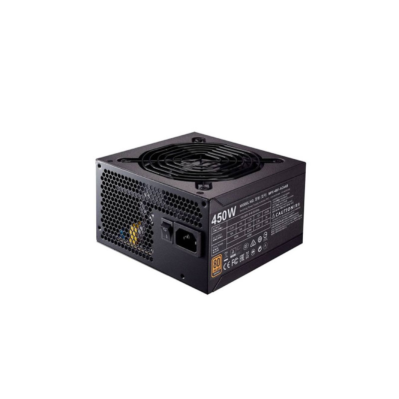 Power Supply Cooler Master 450W MWE Bronze 450 Power Supply Cooler Master 450W MWE Bronze 450