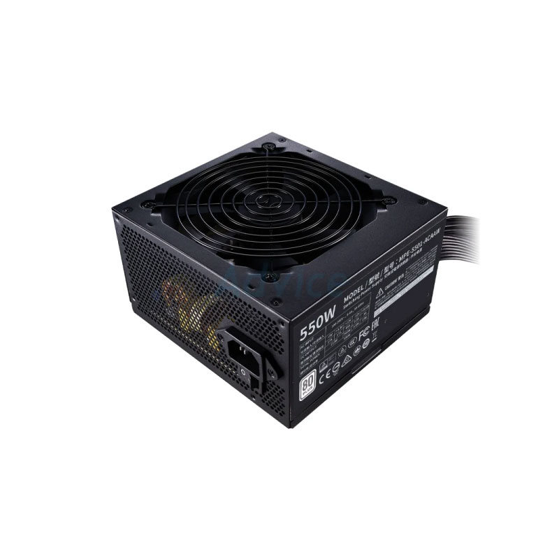 Power Supply Cooler Master 550W MWE White Full Range Power Supply Cooler Master 550W MWE White Full Range