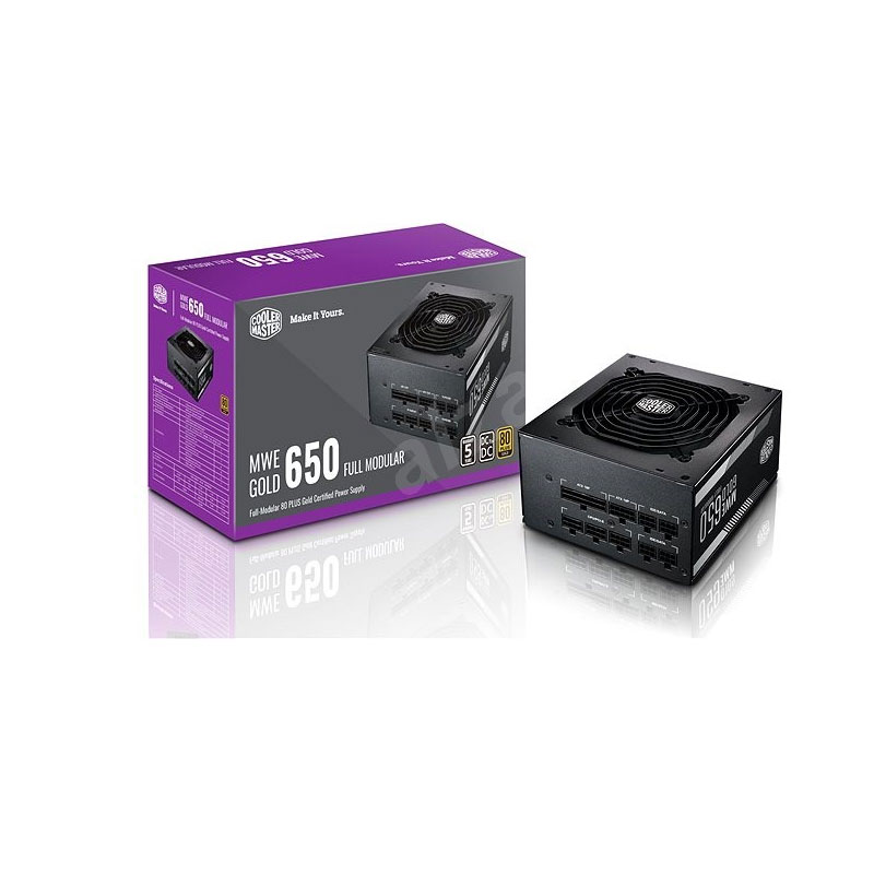 Power Supply Cooler Master 650W MWE Gold 650 Power Supply Cooler Master 650W MWE Gold 650