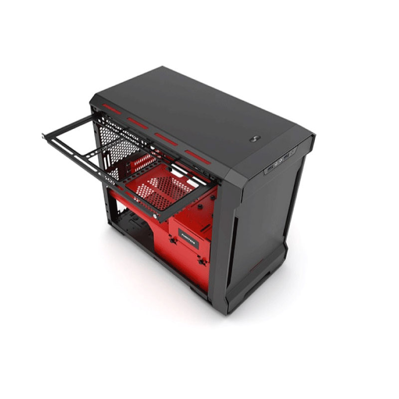 เคส Phanteks EVOLV IT ITX Red Computer Case